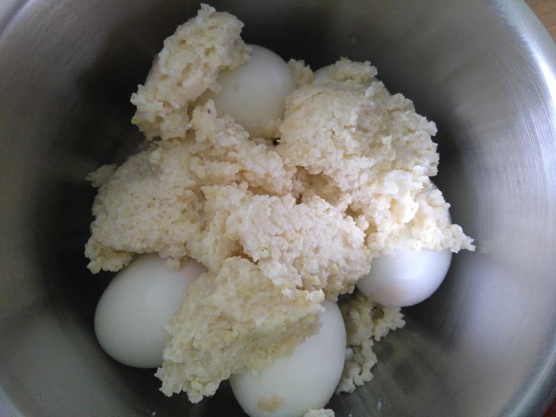 Pasta jaglano-jajeczna