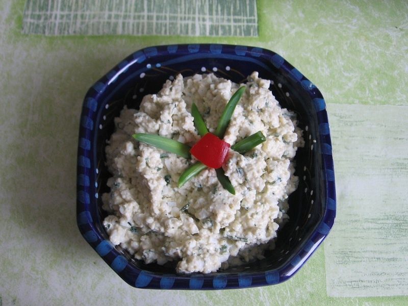 Pasta jajeczna z natką pietruszki Pasta jajeczna z natką pietruszki