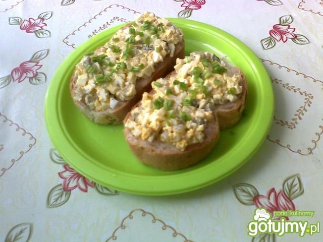 Pasta jajeczna z ogórkiem 2