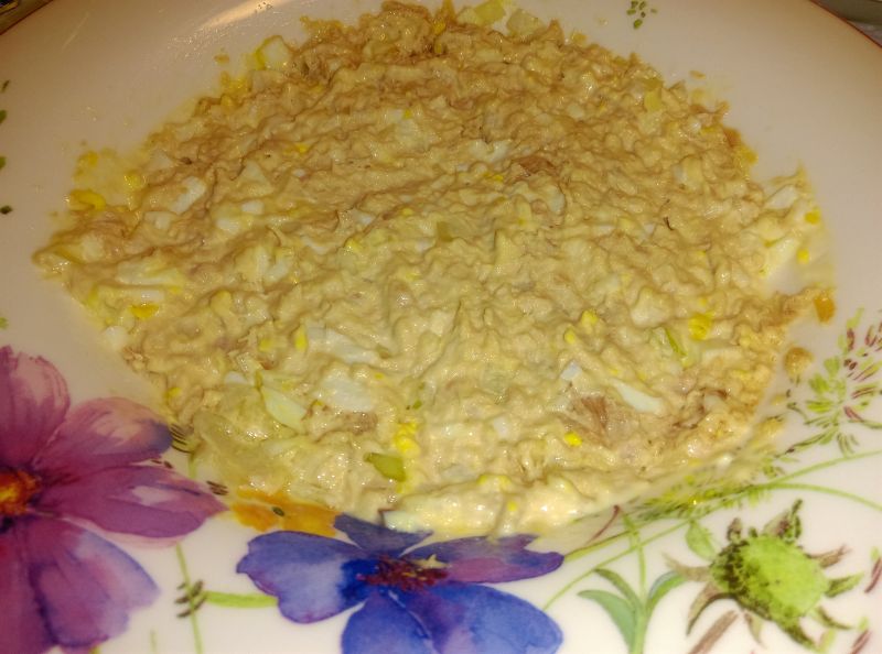 Pasta jajeczna z porem Pasta jajeczna z porem