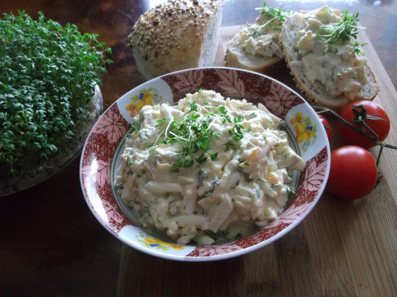 Pasta jajeczna z rzeżuchą Pasta jajeczna z rzeżuchą