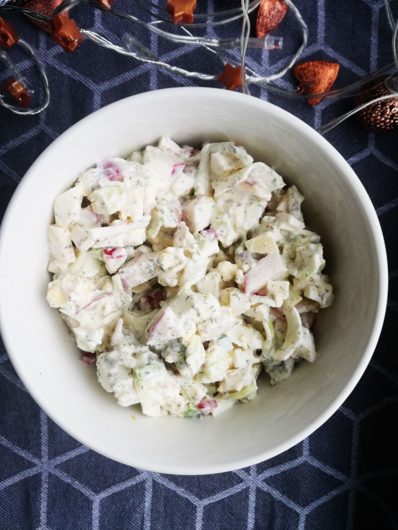 Pasta jajeczna z rzodkiewką