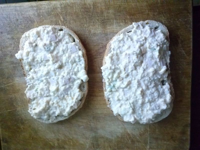 Pasta jajeczna z szynką Pasta jajeczna z szynką