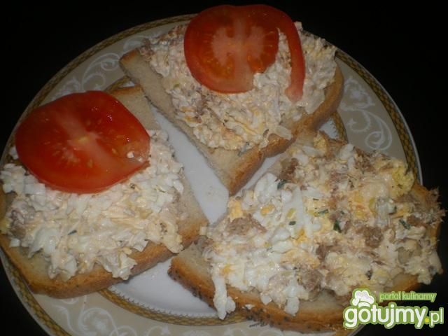 Pasta jajeczna z tuńczykiem