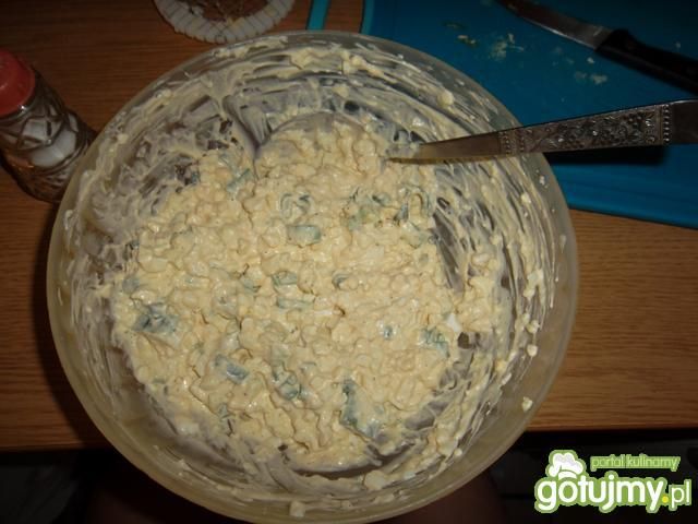 Pasta jajeczna ze szczypiorkiem 4