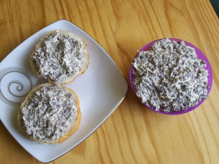 Pasta jajecznica pieczarkowa Pasta jajecznica pieczarkowa