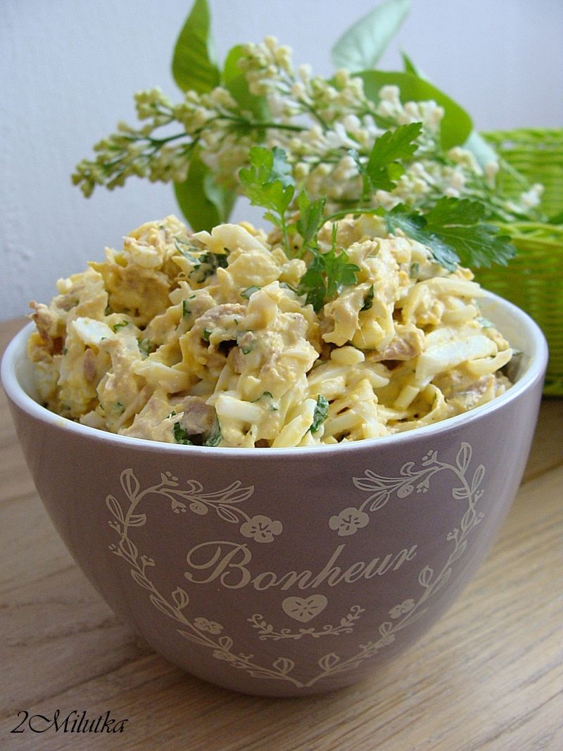 Pasta jajeczno-tuńczykowa