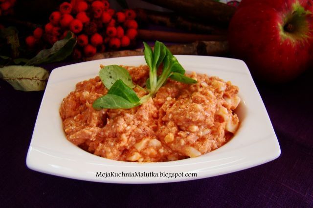 Pasta kanapkowa tuńczykowa czerwona