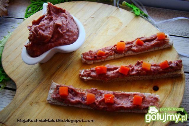 Pasta kanapkowa z kolorowej fasoli Pasta kanapkowa z kolorowej fasoli