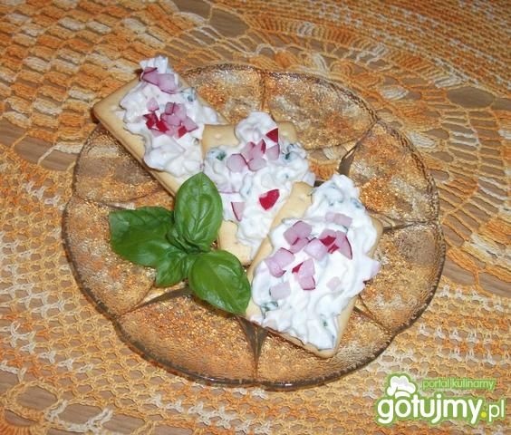 Pasta kanapkowa z twarogu