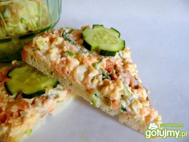 Pasta Łososiowo-Jajeczna