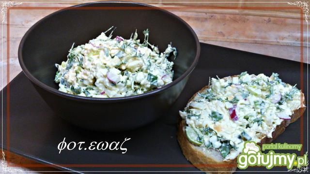 Pasta serowo jajeczna