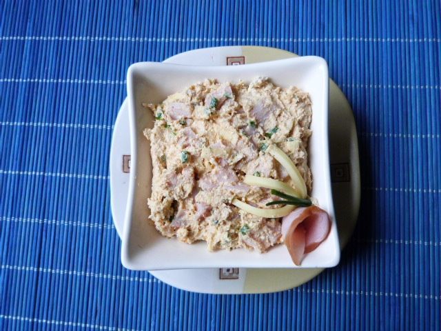 Pasta szynkowa z serem Pasta szynkowa z serem