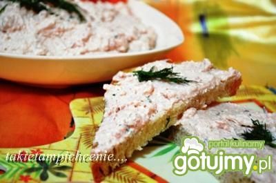 Pasta twarogowa z mielonką Pasta twarogowa z mielonką