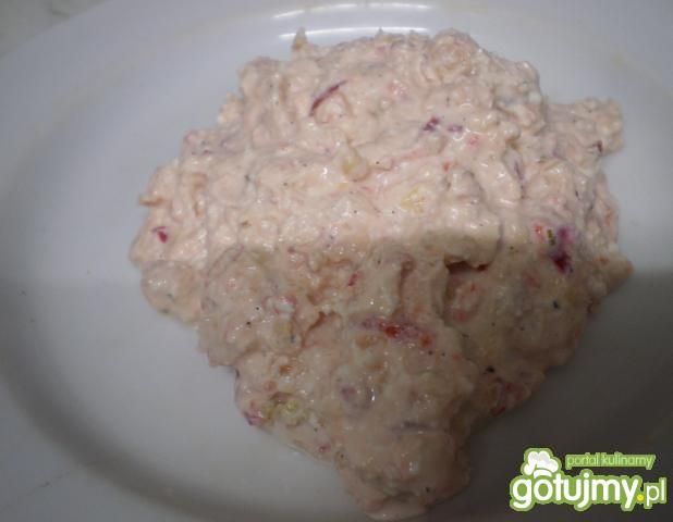 Pasta twarogowa z warzywami anji