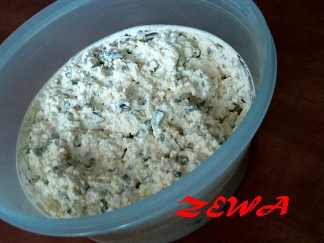 Pasta twarogowo jajeczna