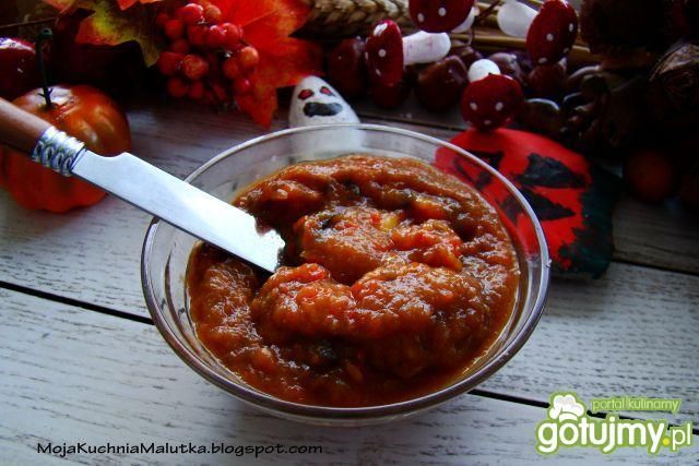 Pasta z bakłażana i papryki 