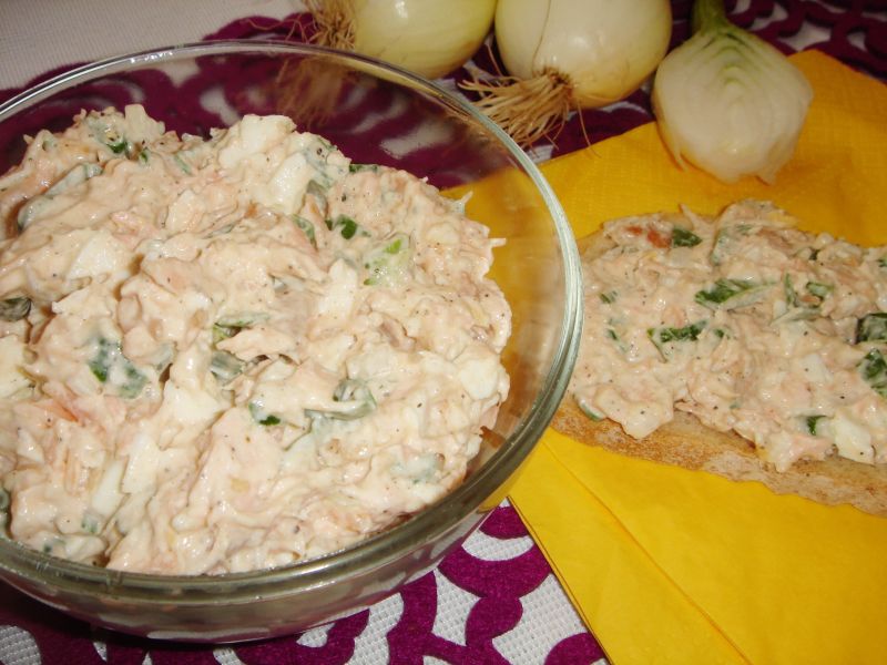 Pasta z brzuszka łososia Pasta z brzuszka łososia