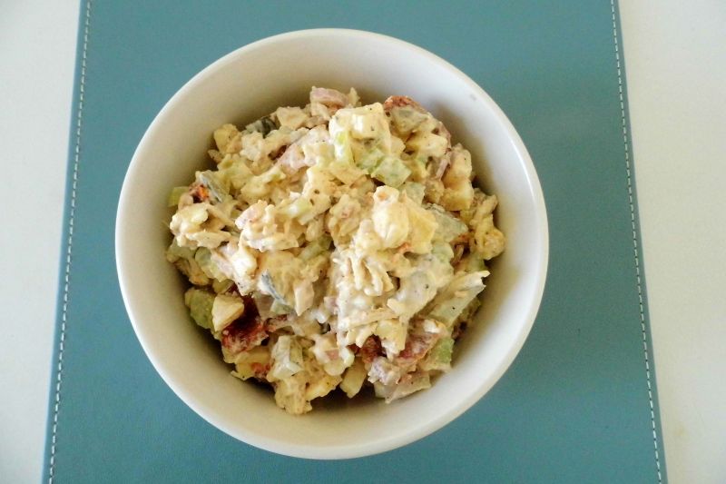 Pasta z Gotowanego Fileta z Kurczaka