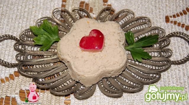 Pasta z gotowanego kurczaka :