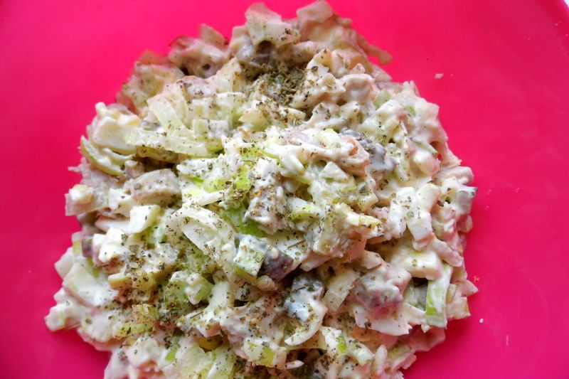 Pasta z Gotowanych udek