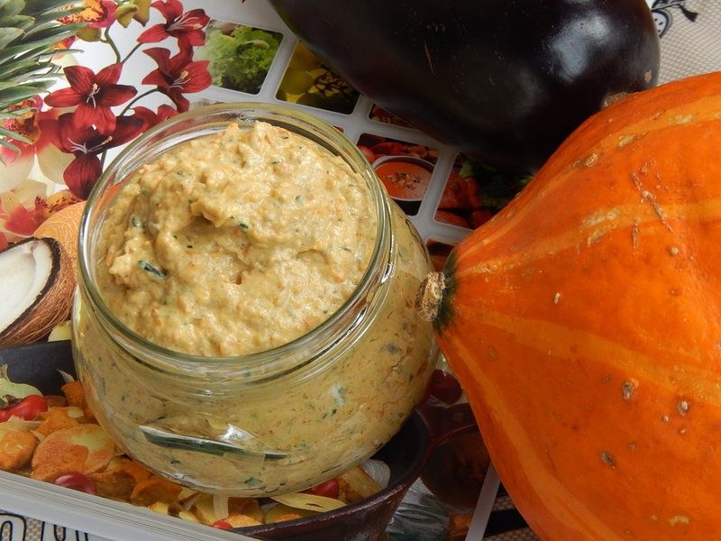 Pasta z grillowanych warzyw z dynią i bryndzą