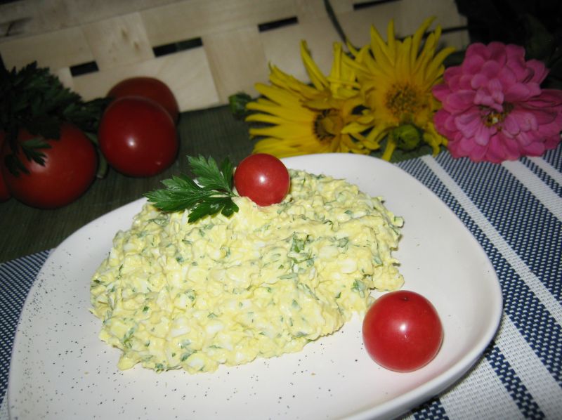 Pasta z jajek do chleba