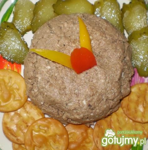 Pasta z jajka i wątróbki drobiowej 