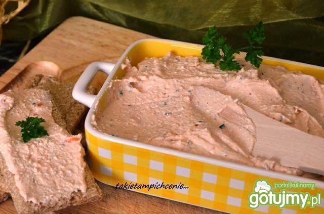 Pasta z łososia i twarogu