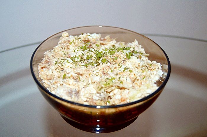 Pasta z makreli i twarogu Pasta z makreli i twarogu