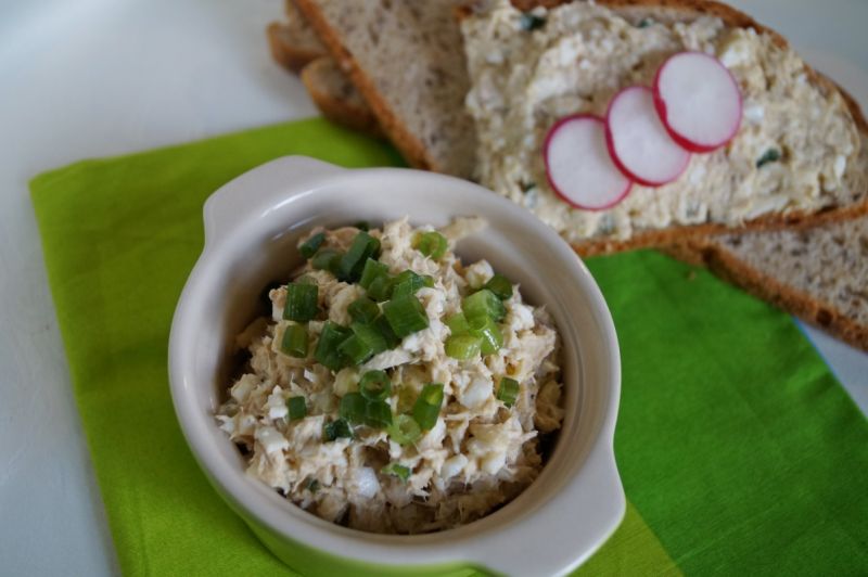 Pasta z makreli z sosem Worcester