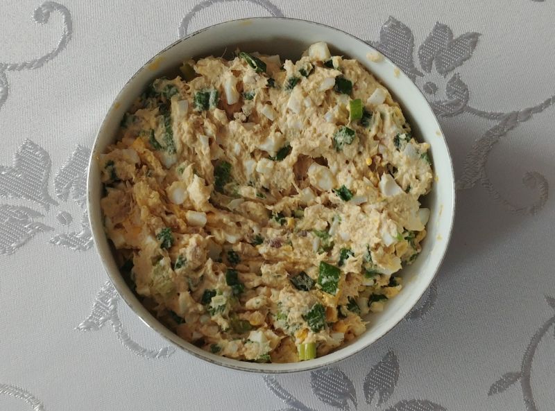Pasta z makreli ze szczypiorkiem Pasta z makreli ze szczypiorkiem