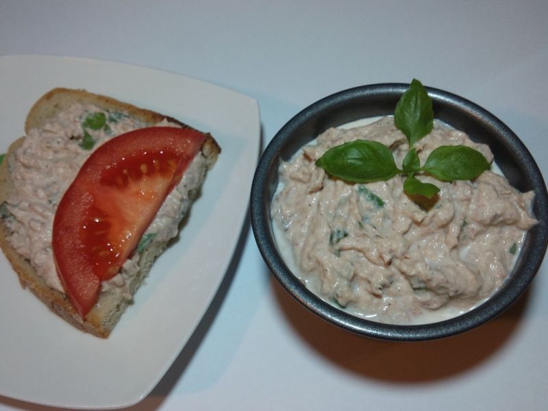 Pasta z mascarpone i tuńczyka