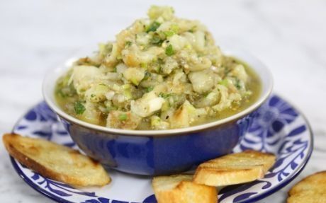 Pasta z pieczonego bakłażana