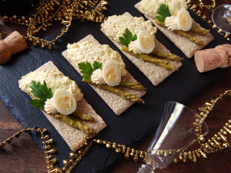 Pasta z przepiórczych jajek