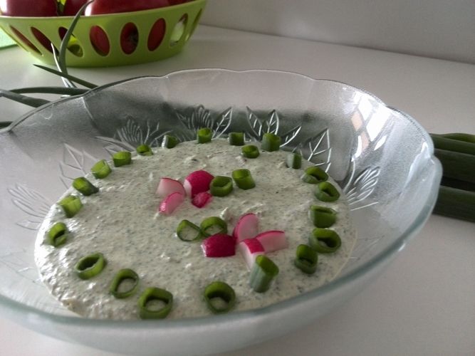 Pasta z rukoli i rzodkiewek