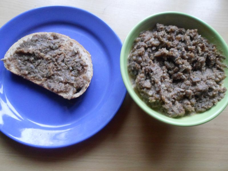 Pasta  z rydzy z pestkami słonecznika Pasta  z rydzy z pestkami słonecznika