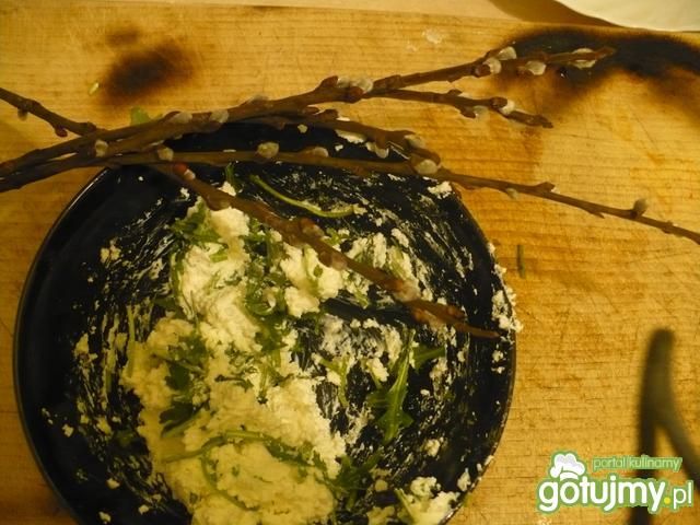 Pasta z sera ricotta i rukoli Pasta z sera ricotta i rukoli