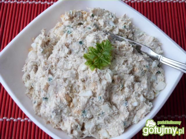 Pasta z sera twarogowego z makrelą