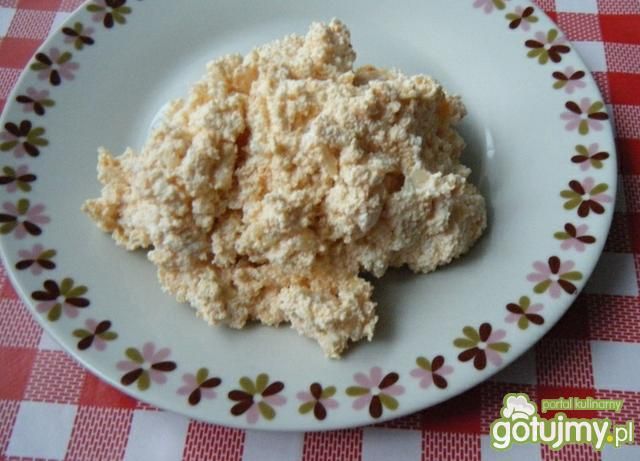 Pasta z sera twarogowego z papryką Pasta z sera twarogowego z papryką