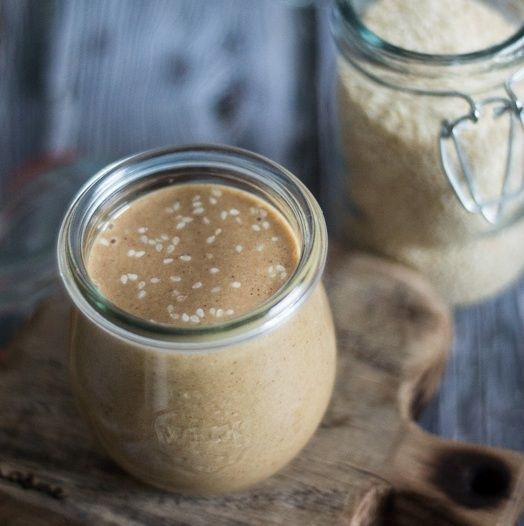 Pasta z sezamu- domowa