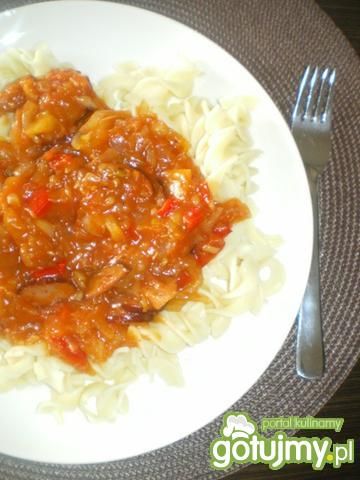 Pasta z sosem Pasta z sosem
