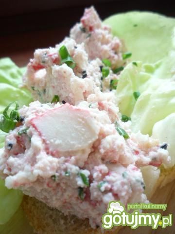 Pasta z surimi i czarnuszki Pasta z surimi i czarnuszki