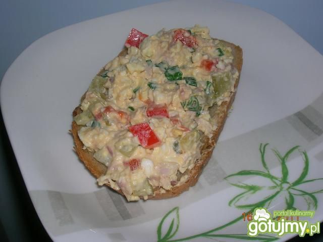 pasta z wędzoną rybą