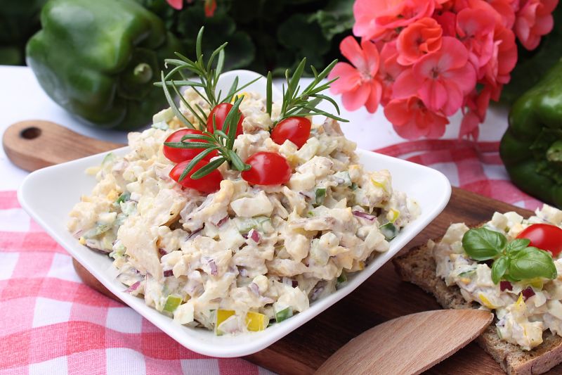 Pasta z wędzonym dorszem