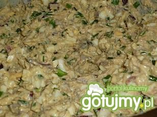 Pasta ze śledzia zeszczypiorkiem Pasta ze śledzia zeszczypiorkiem