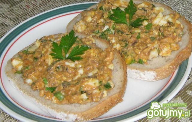 Pasta ze szprotem Pasta ze szprotem