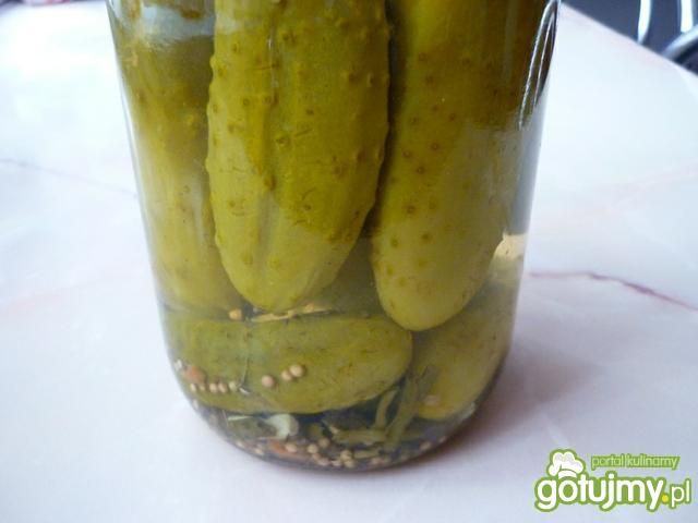Pasteryzowane ogórki w zalewie octowej Pasteryzowane ogórki w zalewie octowej