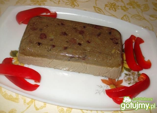 Pasztecik z wątróbek z żurawiną