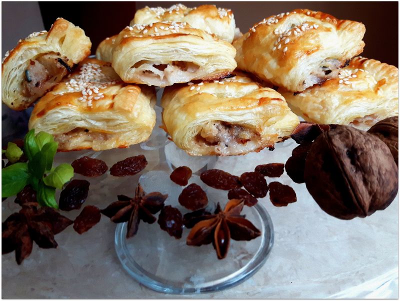 Paszteciki  gruszkowo serowe Paszteciki  gruszkowo serowe